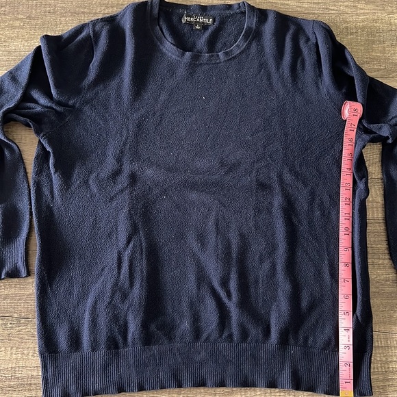 JCrew Mercantile Thermal Sweater - Large - Navy Blue - Picture 6 of 6